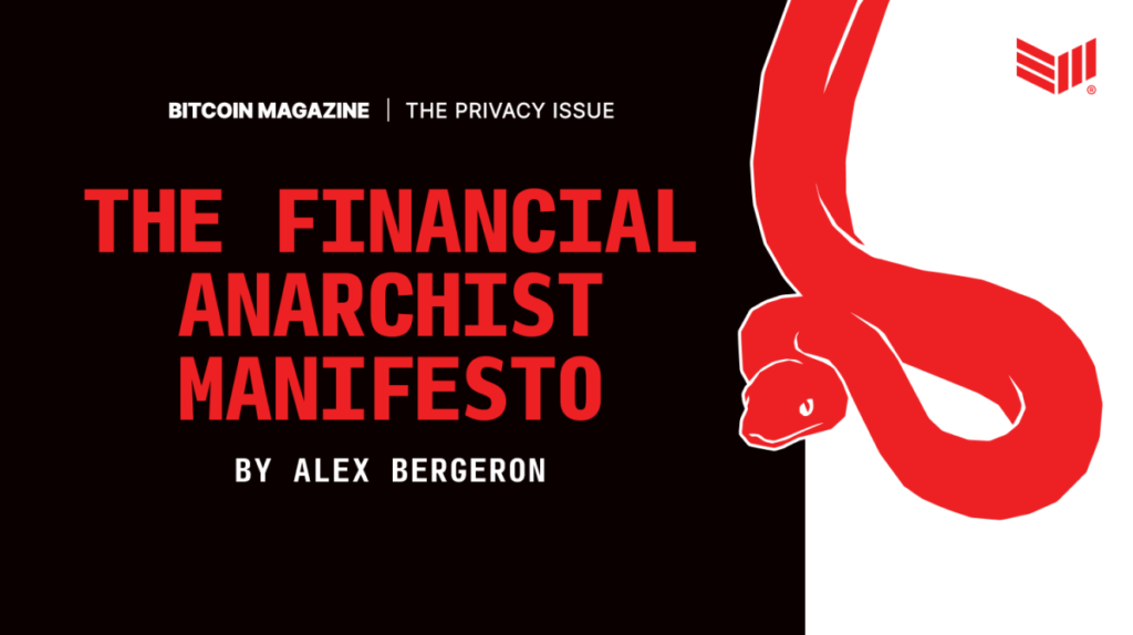 The Financial Anarchist Manifesto