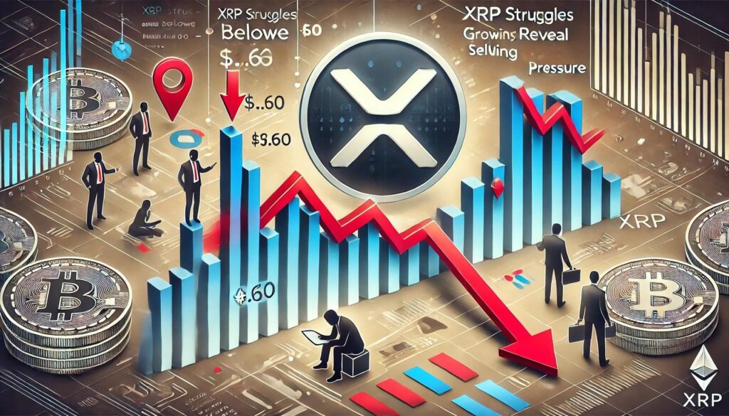 XRP Struggles Below 060 – Metrics Reveal Growing Selling Pressure