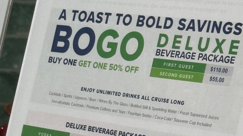 Royal Caribbean quietly changes an adult beverage package policy